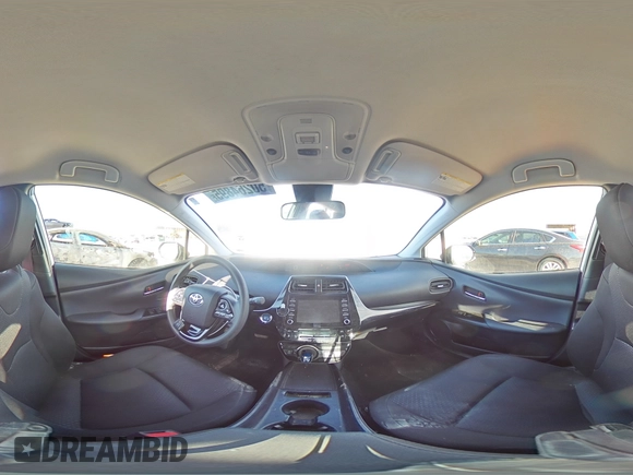 2020 Toyota Prius L Eco with VIN JTDKARFU0L3106035, listed as a Copart auction lot 50264895 with 117,156 mi miles and Salvage Title. Bid and sale history available at DreamBid. Image 14.