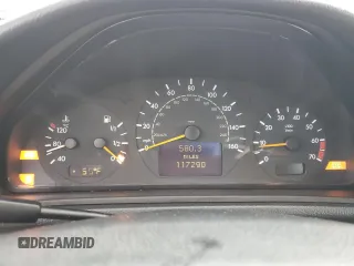 2001 Mercedes-Benz CLK 320 with VIN WDBLK65G41T073354, listed as a Copart auction lot 46862764 with 117,290 mi miles and Non Repairable. Bid and sale history available at DreamBid. Image 9.