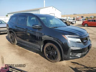 2019 Honda Pilot Elite with VIN 5FNYF6H09KB507265, listed as a Copart auction lot 62853885 with Not provided miles and Clean title. Bid and sale history available at DreamBid. Image 4.