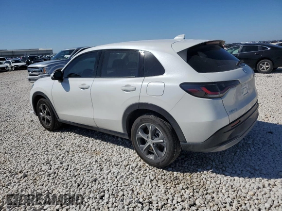 2025 Honda HR-V EX-L z VIN 3CZRZ1H77SM730034, wystawiony jako Copart lot #46730005 z przebiegiem 2644 mil mil oraz Szkody całkowita. Historia ofert i sprzedaży dostępna na DreamBid. Obrazek 2.