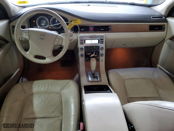 2009 Volvo S80 I6 Turbo with VIN YV1AH992691092237, listed as a Copart auction lot 49851985 with 157,414 mi miles and Salvage Title. Bid and sale history available at carsss.com. Image 8.