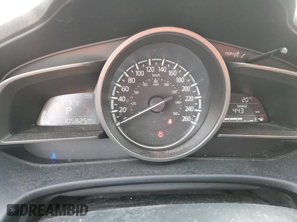 2018 Mazda 3 Sport with VIN JM1BN1K79J1170038, listed as a Copart auction lot 79281474 with 105,825 mi miles and Salvage Title. Bid and sale history available at carsss.com. Image 9.