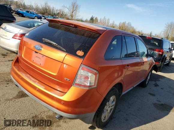 2007 Ford Edge SEL PLUS with VIN 2FMDK39C27BA65320, listed as a Copart auction lot 47980545 with 171,324 mi miles and Salvage Title. Bid and sale history available at carsss.com. Image 3.