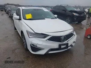 2019 Acura ILX w/Premium Pkg with VIN 19UDE2F70KA004051, listed as a IAAI auction lot 41543084 with 64,915 mi miles. Bid and sale history available at carsss.com. Image 1.
