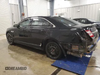 2017 Ford Taurus Limited with VIN 1FAHP2J82HG124570, listed as a Copart auction lot 47124685 with 146,736 mi miles and Salvage Title. Bid and sale history available at DreamBid. Image 2.