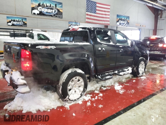 2022 Chevrolet Colorado 4WD LT with VIN 1GCGTCEN3N1136961, listed as a Copart auction lot 89175325 with 60,438 mi miles and Salvage Title. Bid and sale history available at carsss.com. Image 3.