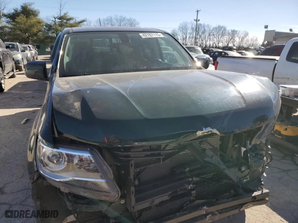 2015 Chevrolet Colorado 4WD Z71 with VIN 1GCGTCE3XF1251671, listed as a Copart auction lot 42787115 with 55,778 mi miles and Salvage Title. Bid and sale history available at carsss.com. Image 5.