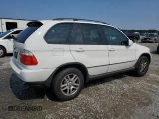 2005 BMW X5 3.0i with VIN 5UXFA13545LY18548, listed as a Copart auction lot 72833354 with 128,025 mi miles and Salvage Title. Bid and sale history available at carsss.com. Image 3.