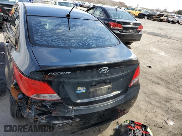 2016 Hyundai Accent SE with VIN KMHCT4AE7GU014840, listed as a Copart auction lot 45458963 with 85,133 mi miles. Bid and sale history available at carsss.com. Image 6.