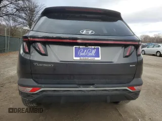2022 Hyundai Tucson SEL with VIN 5NMJBCAE0NH070468, listed as a Copart auction lot 48060865 with 51,844 mi miles and Salvage Title. Bid and sale history available at carsss.com. Image 6.