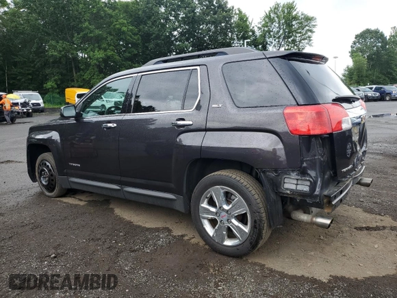 2015 GMC Terrain SLT with VIN 2GKFLXE38F6313783, listed as a Copart auction lot 62554985 with 57,684 mi miles and Salvage title. Bid and sale history available at DreamBid. Image 2.