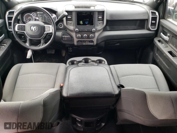 2022 Ram 3500 SLT with VIN 3C63R3HL0NG104470, listed as a Copart auction lot 49731435 with 51,996 mi miles and Salvage Title. Bid and sale history available at carsss.com. Image 8.