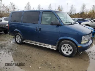 2004 Chevrolet Astro with VIN 1GNDM19X04B128607, listed as a Copart auction lot 78067114 with 137,190 mi miles and Salvage Title. Bid and sale history available at carsss.com. Image 4.