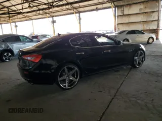2015 Maserati Ghibli z VIN ZAM57XSA2F1146396, wystawiony jako Copart lot #56568585 z przebiegiem 85 556 mil mil oraz Szkoda całkowita • Salvage title. Historia ofert i sprzedaży dostępna na DreamBid. Obrazek 3.
