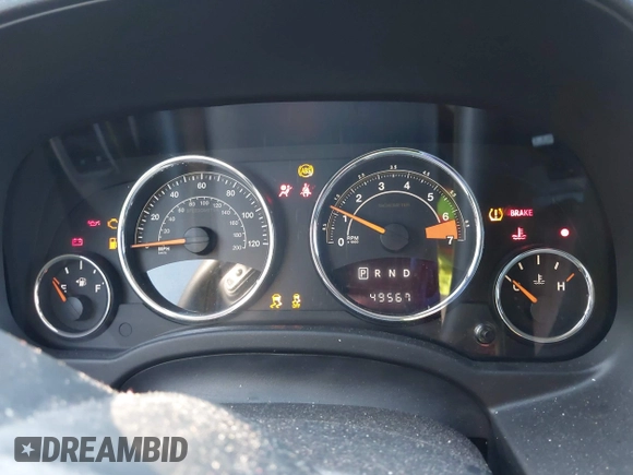 2016 Jeep Compass Latitude with VIN 1C4NJCEA2GD666544, listed as a IAAI auction lot 42549168 with 49,567 mi miles and . Bid and sale history available at DreamBid. Image 7.
