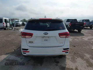 2018 Kia Sorento SX with VIN 5XYPK4A57JG407206, listed as a IAAI auction lot 42378049 with Not provided miles and . Bid and sale history available at DreamBid. Image 16.