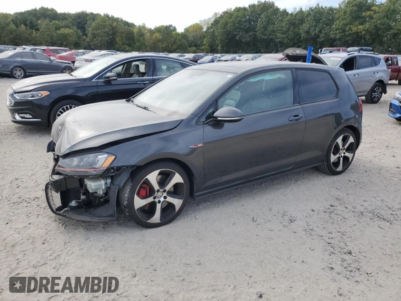 2015 Volkswagen GTI S with VIN 3VWY47AU3FM055868, listed as a Copart auction lot 74148414 with 67,032 mi miles and Salvage Title. Bid and sale history available at DreamBid. Image 1.