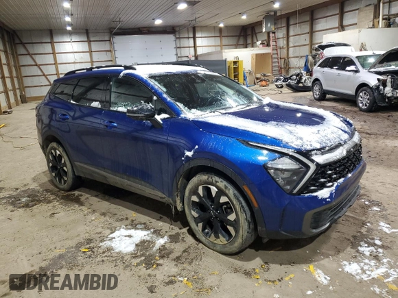 2023 Kia Sportage X-Line with VIN 5XYK6CAF7PG045310, listed as a Copart auction lot 45126015 with 46,819 mi miles and Salvage Title. Bid and sale history available at DreamBid. Image 4.