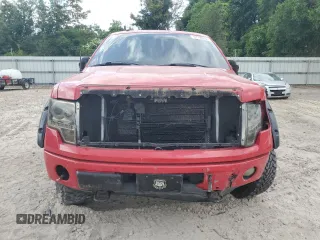 2009 Ford F-150 XL with VIN 1FTPX14V29FA13509, listed as a Copart auction lot 57792265 with 229,312 mi miles and Salvage title. Bid and sale history available at DreamBid. Image 5.
