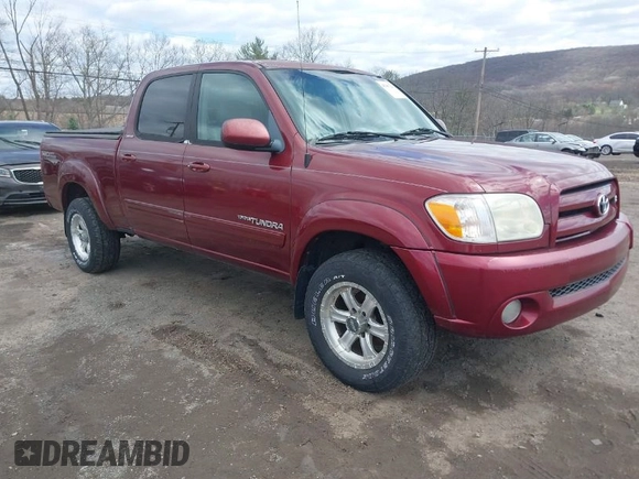 2005 Toyota Tundra Limited with VIN 5TBDT48115S484271, listed as a IAAI auction lot 41997262 with 177,280 mi miles and . Bid and sale history available at DreamBid. Image 1.