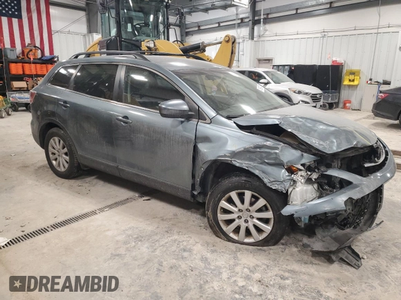 2010 Mazda CX-9 Touring with VIN JM3TB2MA1A0206524, listed as a Copart auction lot 41992475 with 131,765 mi miles and Salvage Title. Bid and sale history available at carsss.com. Image 4.