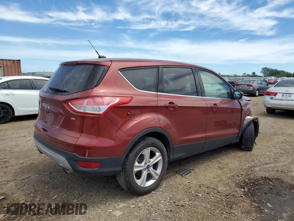2016 Ford Escape SE with VIN 1FMCU0G74GUA49902, listed as a Copart auction lot 61148154 with 0 mi miles and Salvage Title. Bid and sale history available at carsss.com. Image 3.