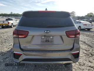 2019 Kia Sorento SX z VIN 5XYPK4A50KG447242, wystawiony jako Copart lot #56553855 z przebiegiem 95 012 mil mil oraz Szkoda całkowita • Salvage title. Historia ofert i sprzedaży dostępna na DreamBid. Obrazek 6.