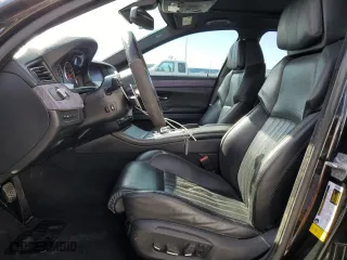 2015 BMW M5 with VIN WBSFV9C5XFD595148, listed as a Copart auction lot 46157335 with 77,582 mi miles and Salvage Title. Bid and sale history available at carsss.com. Image 7.