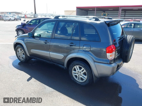 2003 Toyota RAV4 with VIN JTEGH20V130096493, listed as a IAAI auction lot 41743294 with 219,031 mi miles. Bid and sale history available at carsss.com. Image 3.