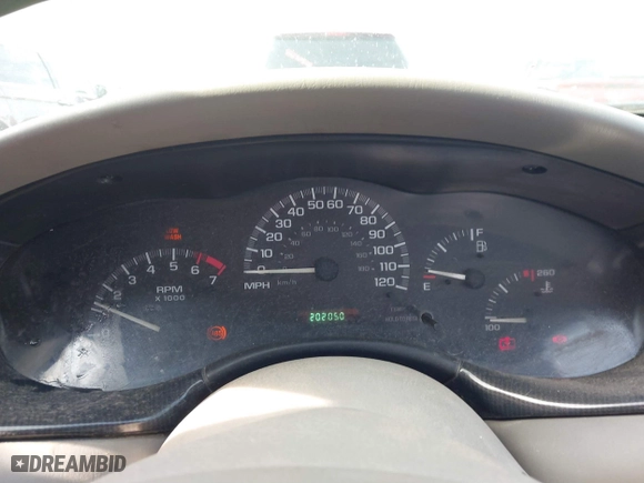 2002 Chevrolet Malibu with VIN 1G1ND52J82M502580, listed as a IAAI auction lot 41231051 with 202,050 mi miles. Bid and sale history available at carsss.com. Image 7.