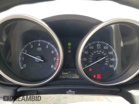 2013 Mazda 3 i SV with VIN JM1BL1TF9D1793448, listed as a Copart auction lot 50348115 with 115,046 mi miles and Salvage title. Bid and sale history available at DreamBid. Image 9.