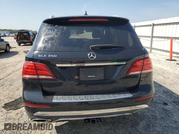 2017 Mercedes-Benz GLE 350 with VIN 4JGDA5JB7HA936033, listed as a Copart auction lot 62459315 with 141,396 mi miles and Salvage title. Bid and sale history available at DreamBid. Image 6.