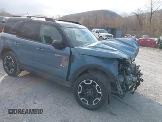 2021 Ford Bronco Sport Outer Banks with VIN 3FMCR9C66MRB00113, listed as a IAAI auction lot 41889029 with 82,905 mi miles and . Bid and sale history available at DreamBid. Image 1.