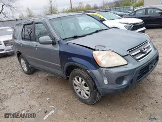 2006 Honda CR-V EX SE with VIN JHLRD78916C002888, listed as a IAAI auction lot 42010608 with 192,409 mi miles. Bid and sale history available at carsss.com. Image 1.