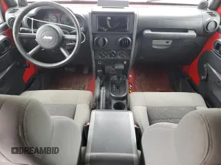 2008 Jeep Wrangler Unlimited X with VIN 1J4GA39118L607733, listed as a Copart auction lot 54506485 with 114,975 mi miles and Salvage Title. Bid and sale history available at DreamBid. Image 8.