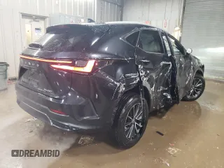 2022 Lexus NX with VIN 2T2ADCAZ4NC002205, listed as a Copart auction lot 44891975 with 19,509 mi miles and Salvage Title. Bid and sale history available at carsss.com. Image 3.