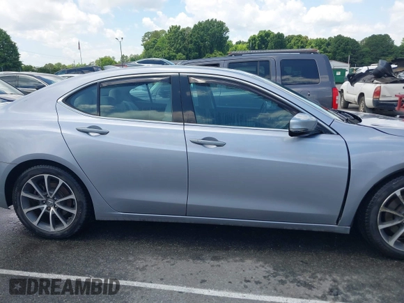 2015 Acura TLX Advance with VIN 19UUB3F77FA002804, listed as a IAAI auction lot 42310492 with 153,380 mi miles and . Bid and sale history available at DreamBid. Image 13.