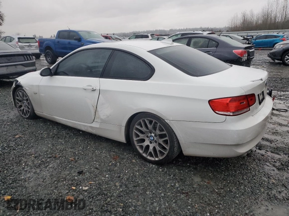 2009 BMW 3 Series 328i with VIN WBAWV13539PG07457, listed as a Copart auction lot 80761734 with 133,384 mi miles and Salvage Title. Bid and sale history available at carsss.com. Image 2.