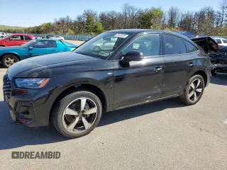 2023 Audi Q5 Sportback S line Premium Plus z VIN WA15AAFY6P2089295, wystawiony jako Copart lot #55124535 z przebiegiem 16 884 mil mil oraz Szkoda całkowita • Salvage title. Historia ofert i sprzedaży dostępna na DreamBid. Obrazek 1.