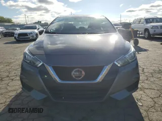 2021 Nissan Versa S with VIN 3N1CN8DVXML907398, listed as a Copart auction lot 57648135 with 131,777 mi miles and Salvage title. Bid and sale history available at DreamBid. Image 5.