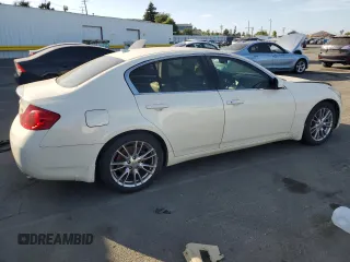 2008 Infiniti G35 Journey with VIN JNKBV61E78M200268, listed as a Copart auction lot 60559905 with Not provided miles and Salvage title. Bid and sale history available at DreamBid. Image 3.