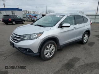 2014 Honda CR-V EX-L with VIN 2HKRM4H77EH659739, listed as a Copart auction lot 50413205 with 118,429 mi miles and Salvage Title. Bid and sale history available at carsss.com. Image 1.