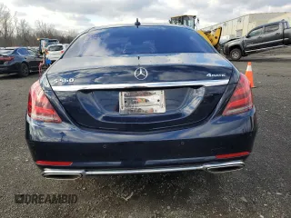2019 Mercedes-Benz S 560 with VIN WDDUG8GB8KA483873, listed as a Copart auction lot 83876344 with 69,220 mi miles and Salvage Title. Bid and sale history available at DreamBid. Image 6.