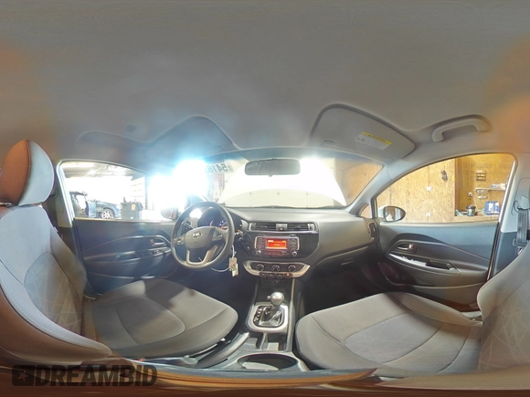 2016 Kia Rio LX with VIN KNADM4A34G6000917, listed as a Copart auction lot 54165495 with 113,272 mi miles and Salvage Title. Bid and sale history available at carsss.com. Image 14.