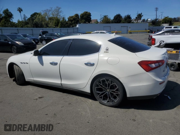2015 Maserati Ghibli S Q4 with VIN ZAM57RTA4F1134471, listed as a Copart auction lot 51932645 with 101,748 mi miles and Non Repairable. Bid and sale history available at carsss.com. Image 2.
