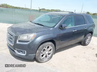 2013 GMC Acadia SLT with VIN 1GKKRRKD8DJ213270, listed as a IAAI auction lot 41942309 with 141,807 mi miles. Bid and sale history available at carsss.com. Image 2.