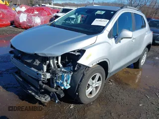2017 Chevrolet Trax LT with VIN 3GNCJPSB6HL290168, listed as a IAAI auction lot 41586515 with 77,749 mi miles. Bid and sale history available at carsss.com. Image 20.