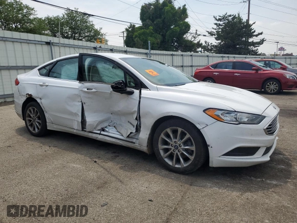2017 Ford Fusion Hybrid SE with VIN 3FA6P0LU2HR380867, listed as a Copart auction lot 60428215 with 330,201 mi miles and Salvage title. Bid and sale history available at DreamBid. Image 4.