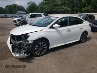 2017 Nissan Sentra S with VIN 3N1AB7AP3HY217131, listed as a Copart auction lot 54165124 with 93,407 mi miles and Salvage Title. Bid and sale history available at DreamBid. Image 1.