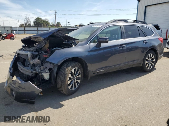 2015 Subaru Outback Limited with VIN 4S4BSBLCXF3226456, listed as a Copart auction lot 53035265 with 102,732 mi miles and Salvage Title. Bid and sale history available at DreamBid. Image 1.
